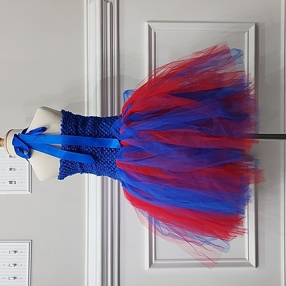 Girls Amazing Spider Girl Inspired Tutu Costume Dress Dressup Halloween - Picture 11 of 14